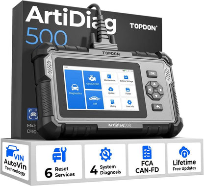 Automotive OBD2 Diagnostic Code Reader and Car Scanner Tool
